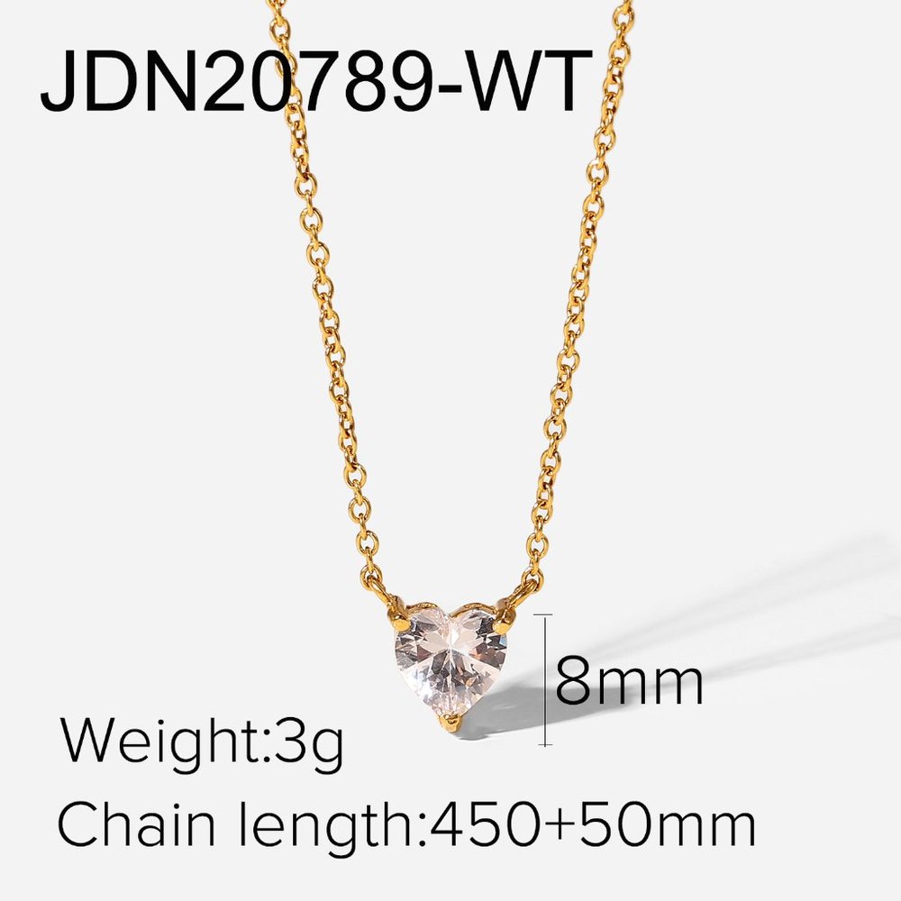 Kendall Heart Necklace - Picture 13 of 13